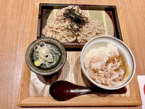 いまゐのミニカレーセットざるそば