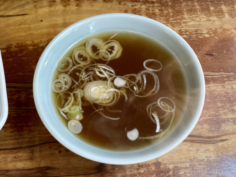 炒飯やライスに付属する中華スープ