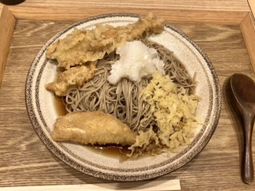 中村麺兵衛の鳥天おろしぶっかけ
