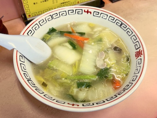 十番（東中野）の野菜スープ
