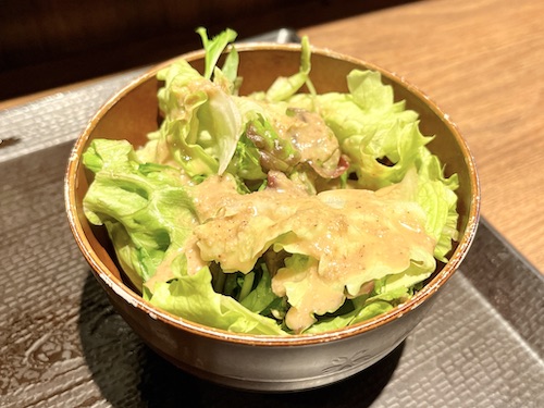 さ竹（恵比寿）の生野菜サラダ
