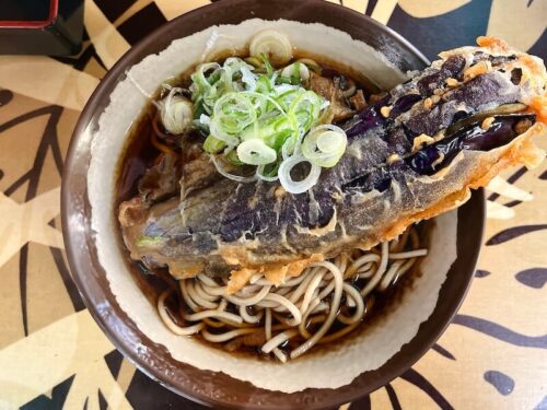 六文そば須田町店のなす天そば