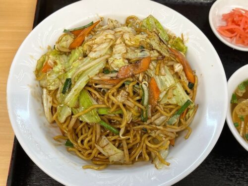 大盛軒(東中野)のソース焼きそば