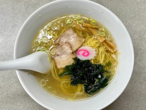 中華や（森下）の生姜ラーメン