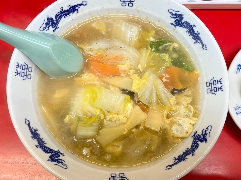 大元（品川）の玉子スープ