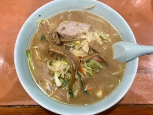 光華飯店（神保町）のミソラーメン