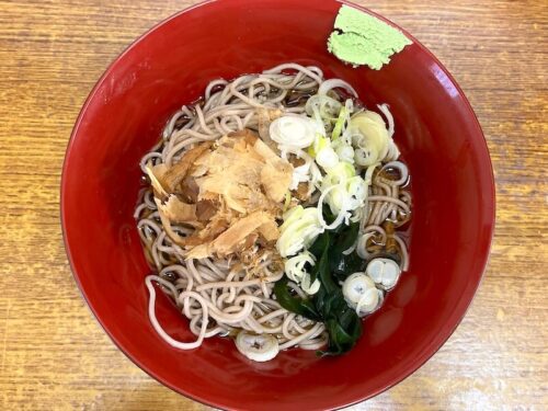 池尻蕎麦(池尻大橋)の冷やし納豆そば