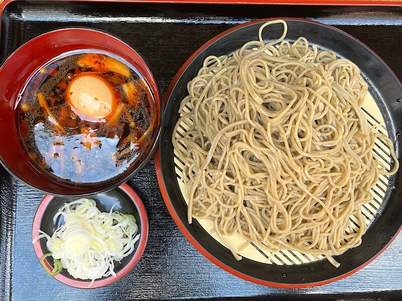 恵み屋（京橋）のダッタン蕎麦（麻辣汁）