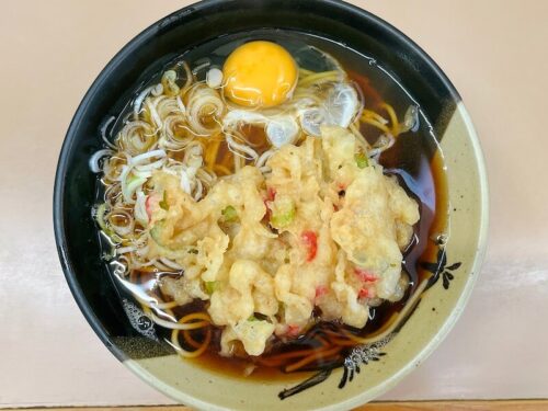 かしまや（田端）の天玉そば