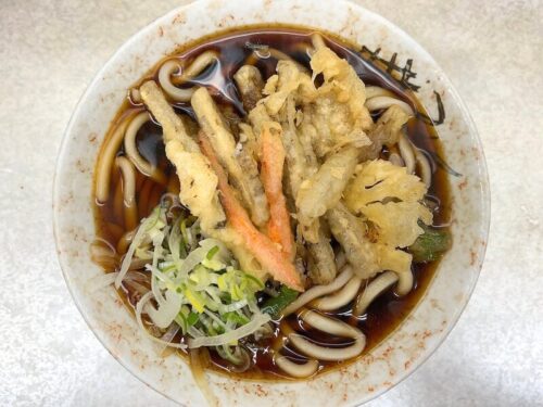 柳屋そば店(笹塚)のごぼう天うどん