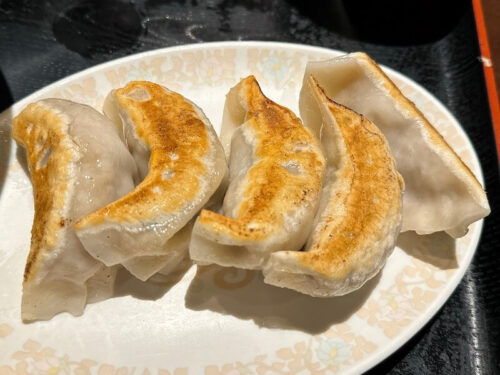 帝里加（汐留）の焼餃子