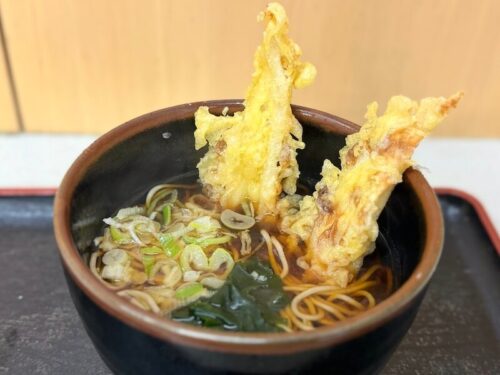 めんや（淡路町）のちくわ天そば