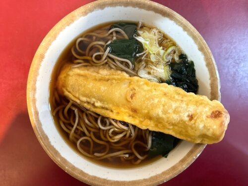 丹波屋（新橋）のちくわ天そば