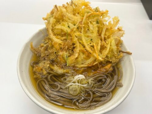 大吉田（新橋）のあつもりかき揚げそば