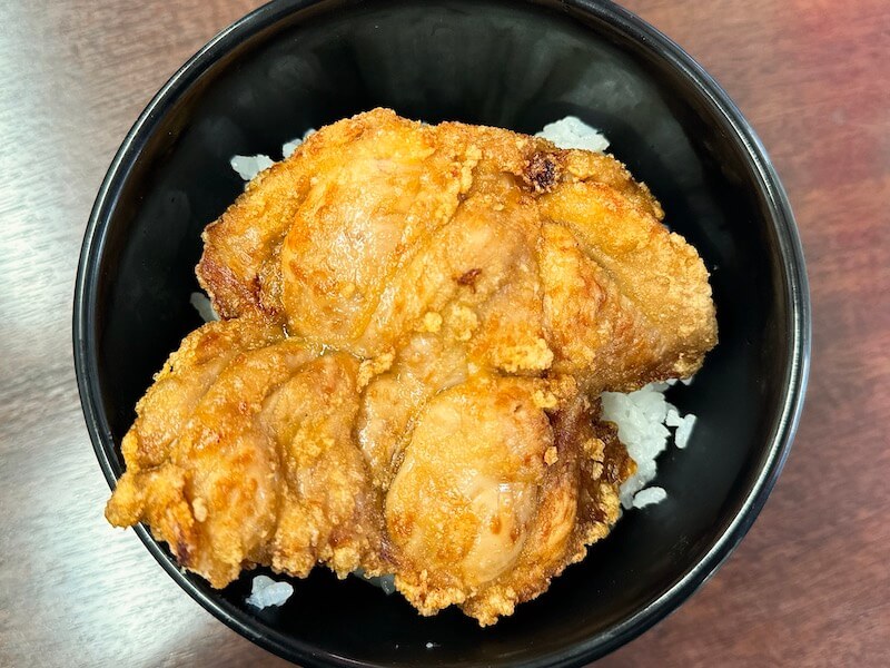 雑賀屋（京成関屋）のミニ唐揚げ丼