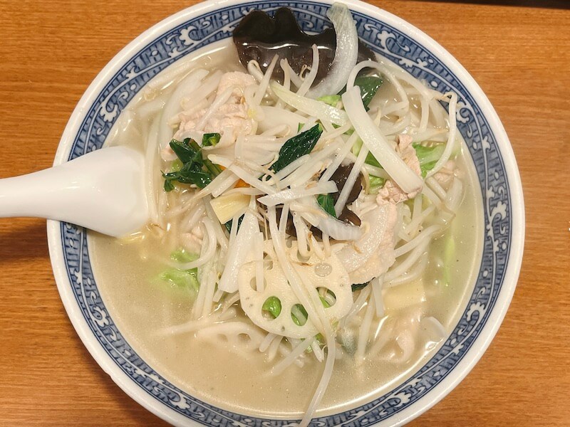 えびす飯店のタンメン