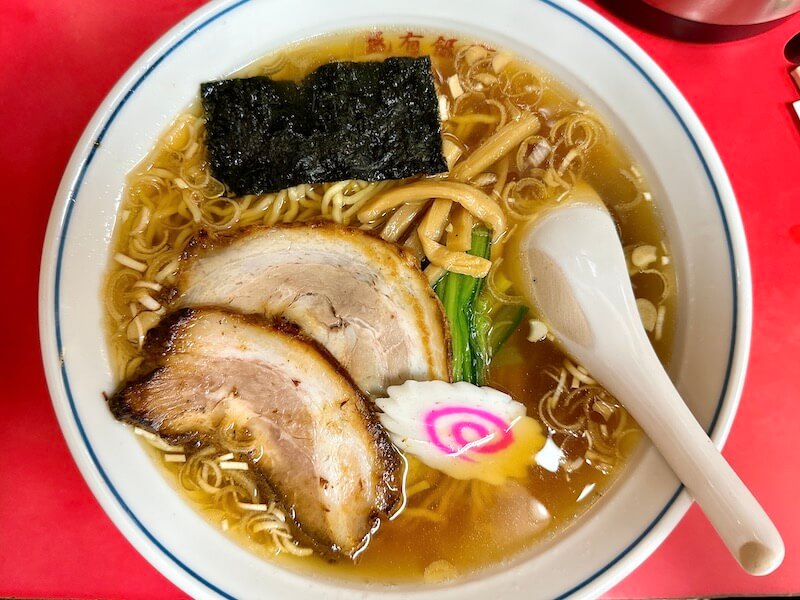 亀有飯店のラーメン