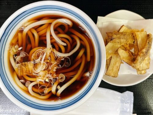 ねぎどん(浅草)のごぼう天うどん