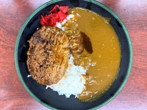 新田毎（秋葉原）のハンバーグカレー