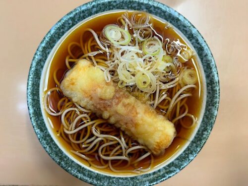 かしまや（田端）のちくわ天そば