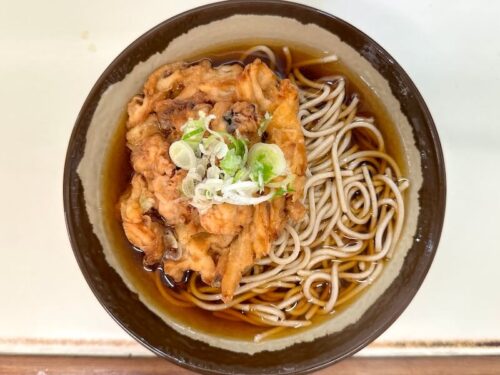 そば処JR北千住駅のゲソ天そば