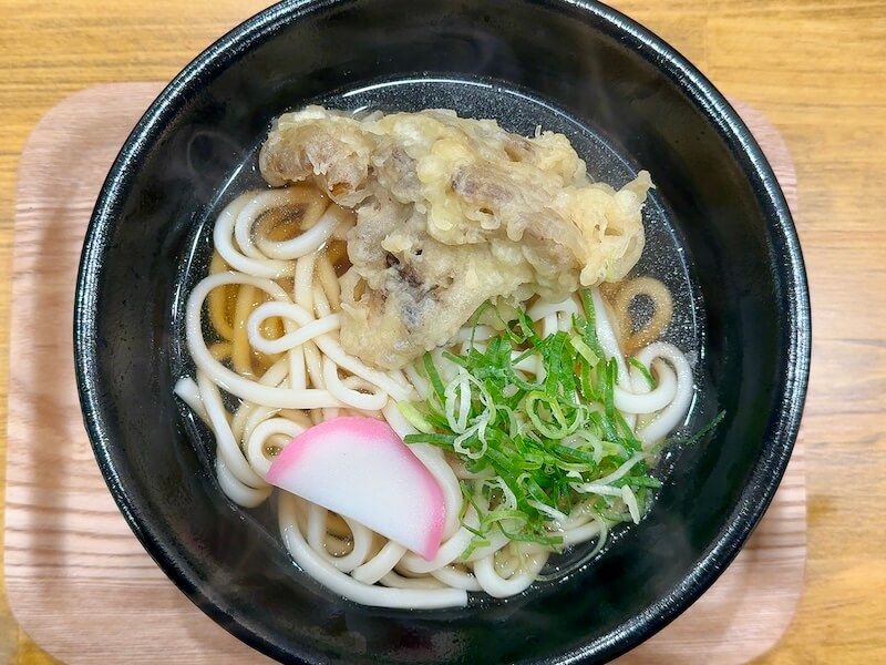 築武士の舞茸天うどん