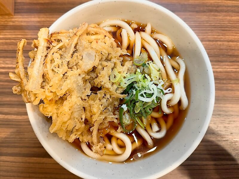 稜(綾瀬)のごぼう天うどん