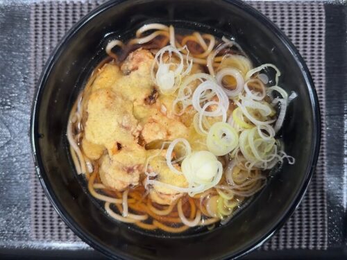 梅市（神保町）のゲソ天そば