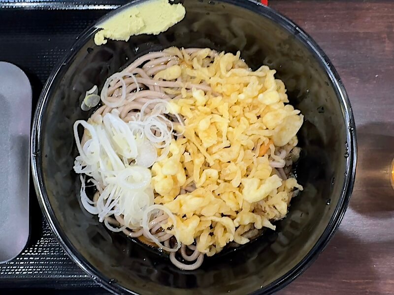 梅市(神保町)の冷やしたぬきそば