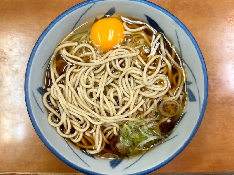 うさぎや(新橋)の玉子そば