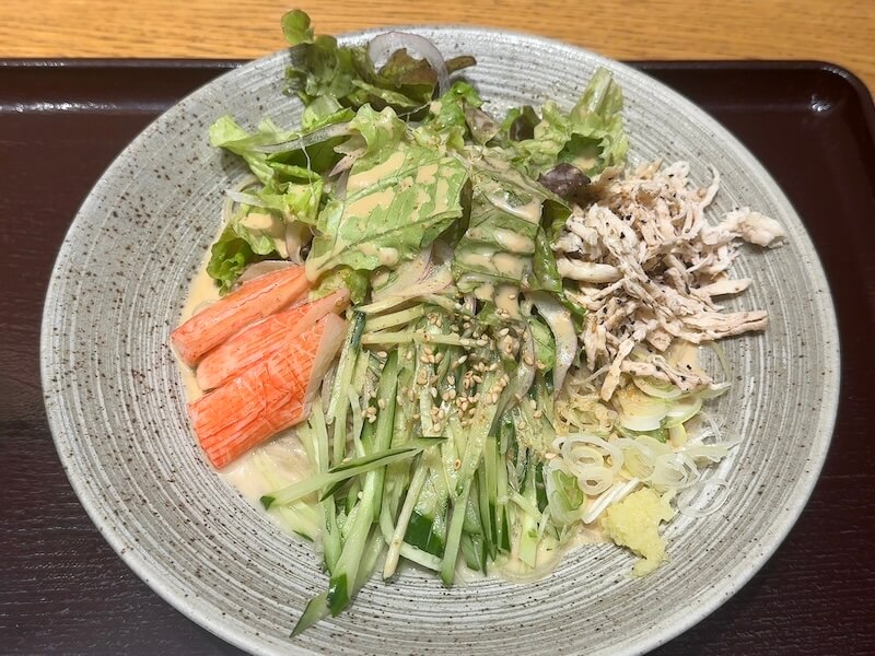 㐂道庵(神保町)の胡麻だれそば