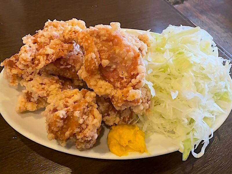三幸園(神保町)のとりの唐揚げ(ハーフ)