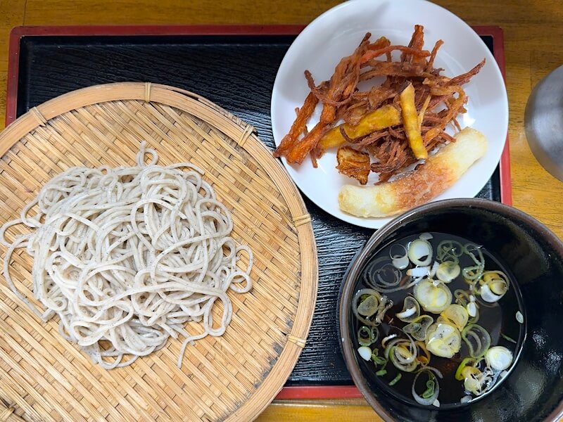 芭蕉そば(森下)の天もりそば