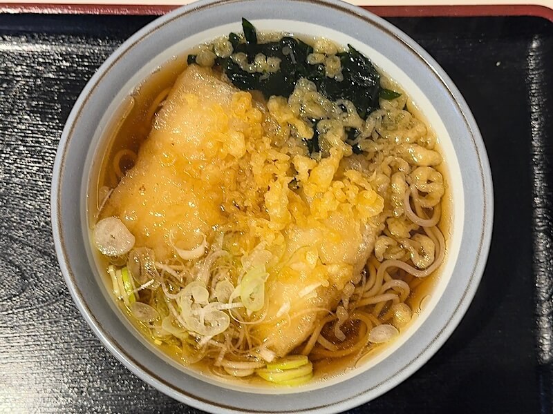 笠置そば内神田店の揚げ餅そば