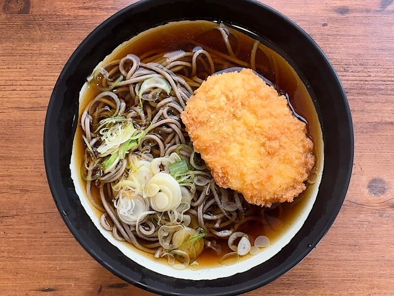 よりみち(大岡山)のコロッケそば
