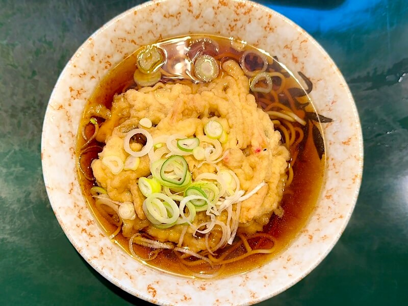さかうえ(志村坂上)のかき揚げ天そば
