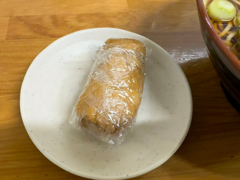 そば谷(板橋本町)のいなり寿司