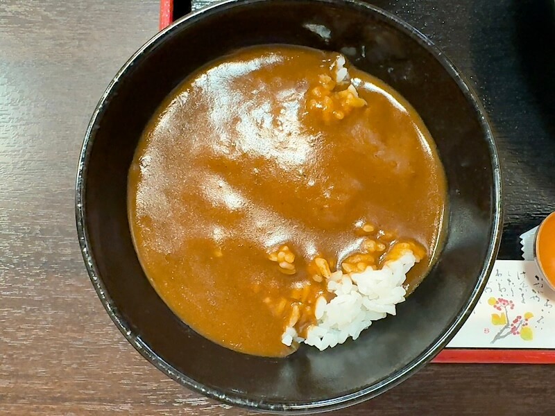 ふ代そば処三田庵(恵比寿)のかれー丼