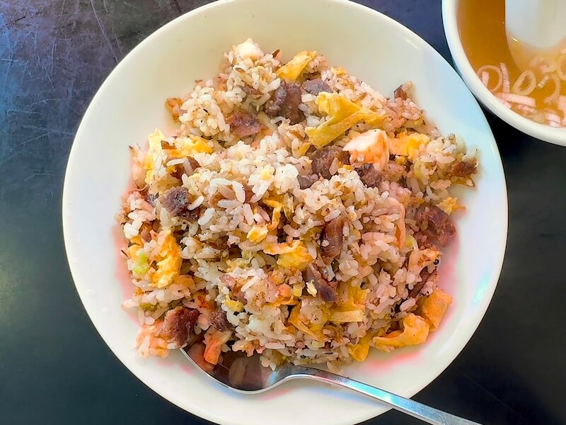 亜細亜（五反田）の鶏チャーハン