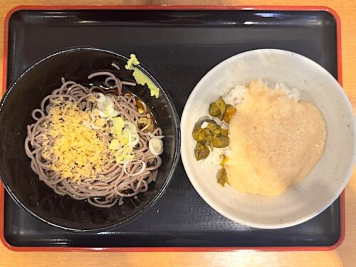 よもだそばの朝食セットA