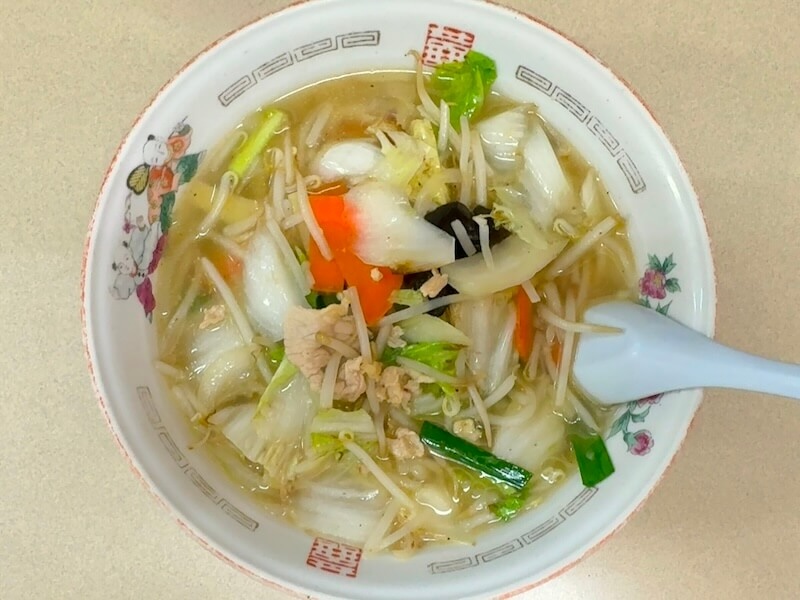 福すい(淡路町/小川町)のタンメン