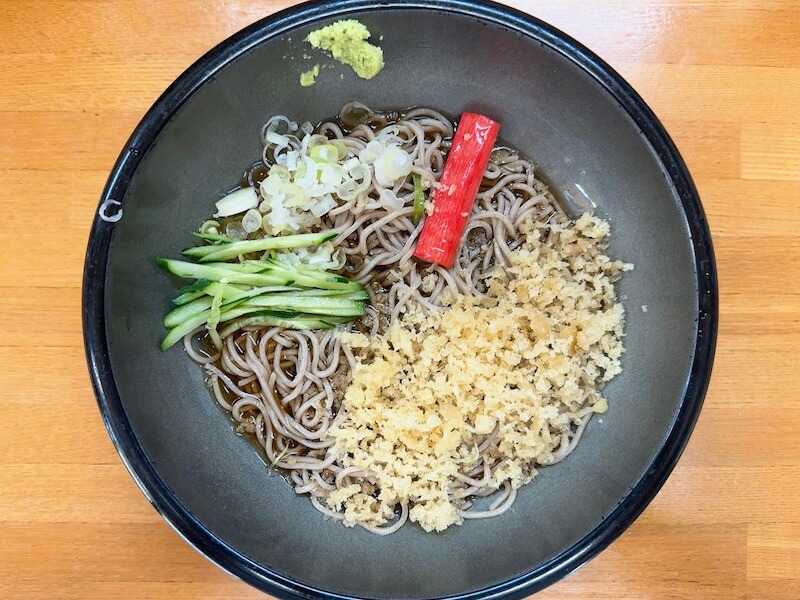 石かわ（志村三丁目）の冷やしたぬきそば