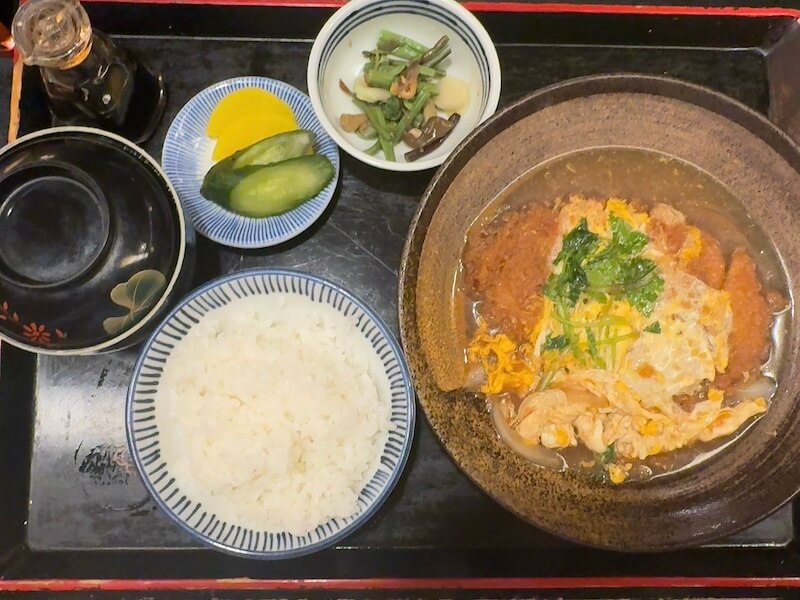 神田尾張屋本店のかつ煮御膳