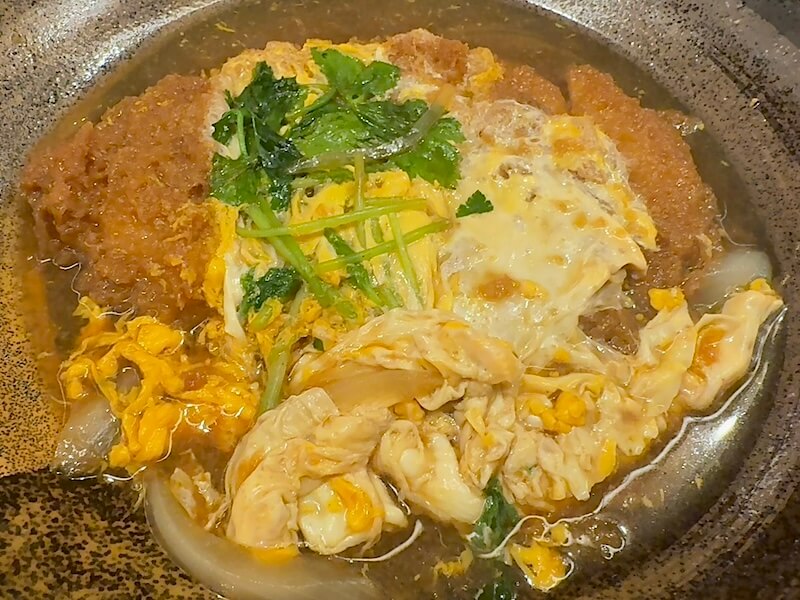 かつ煮は濃すぎず食べやすい味