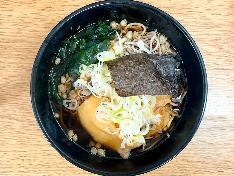 めん庵（浜松町）の揚げ餅そば