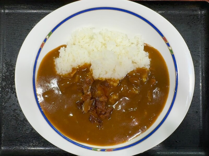 大江戸そばのカレーライス