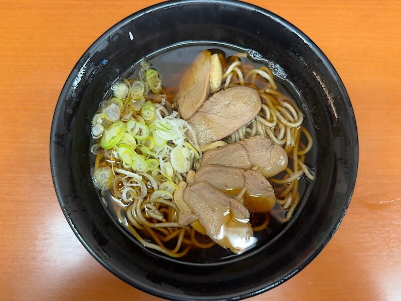 大江戸そばの鴨そば