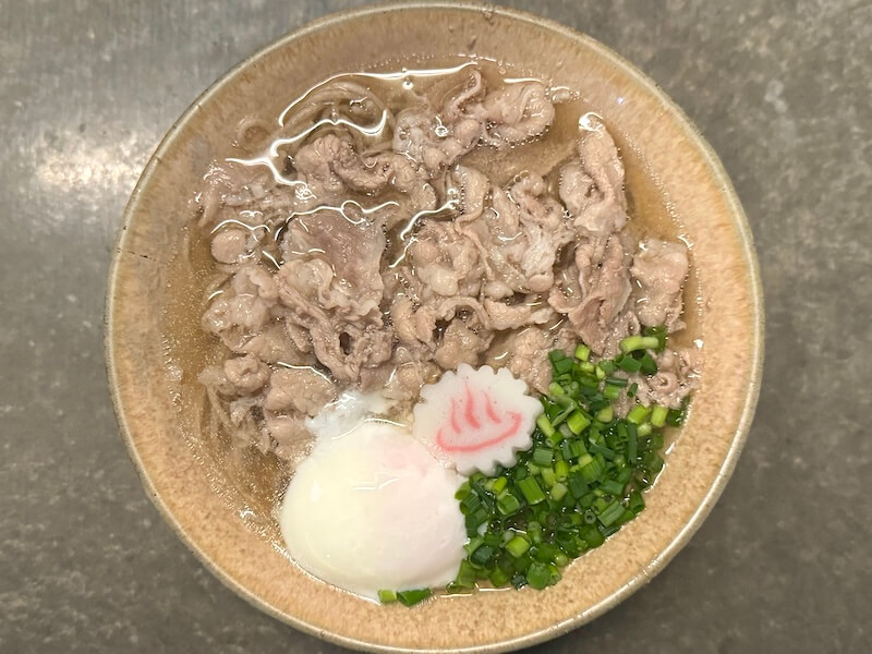 SUBA VS(渋谷)の温玉肉そば