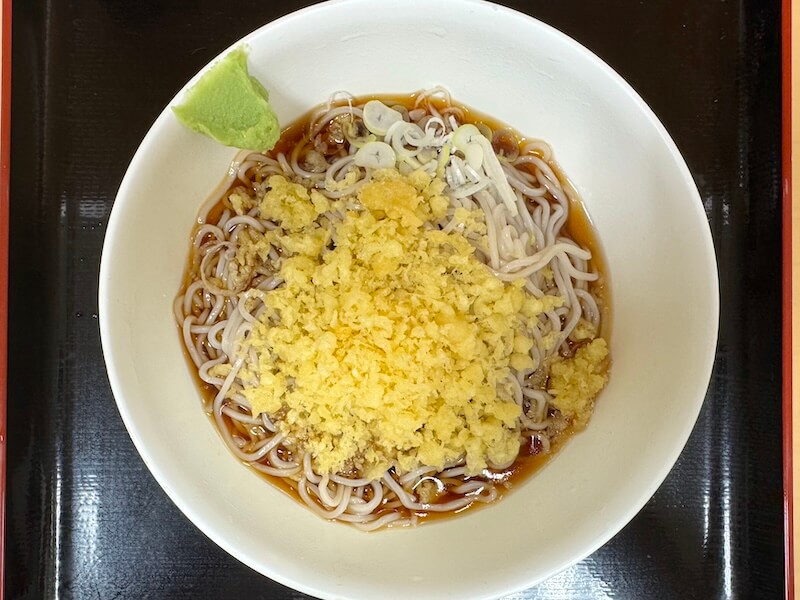 梅もとのひやしたぬきそば