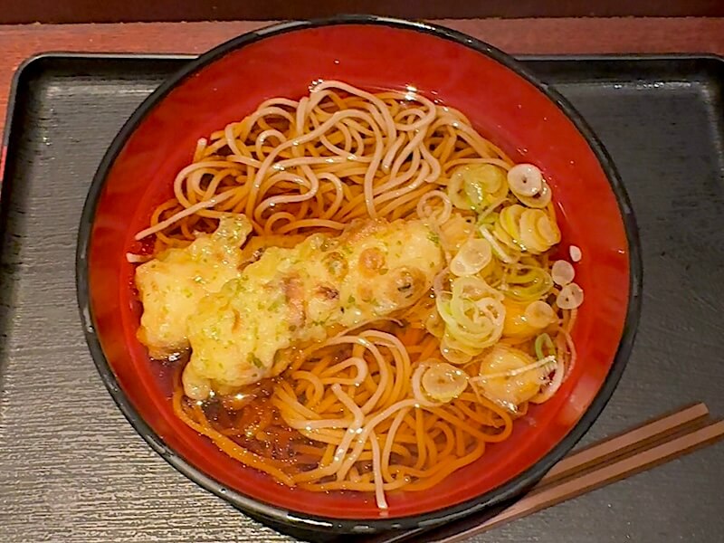 越後そばのちくわ天そば